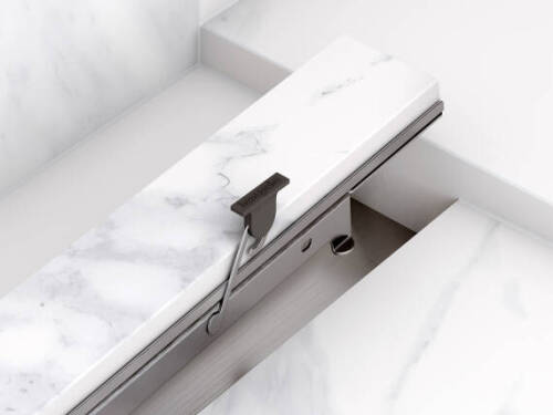 Hansgrohe Raindrain Rock Mermer Kaplanabilir Kesilebilir 80cm 56031000 - 2