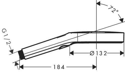 Hansgrohe Rainfinity El Duşu 3 Akışlı Mat SiyahKrom 26864340 - 4