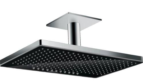 Hansgrohe Rainmaker Select 46cm 2jet Tepe Duşu Siyah/Krom 24004600 - 1