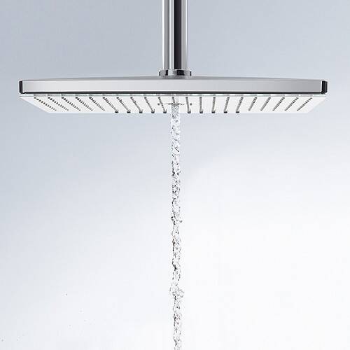 Hansgrohe Rainmaker Select 46cm 3jet Tepe Duşu Beyaz/Krom 24006400 - 2