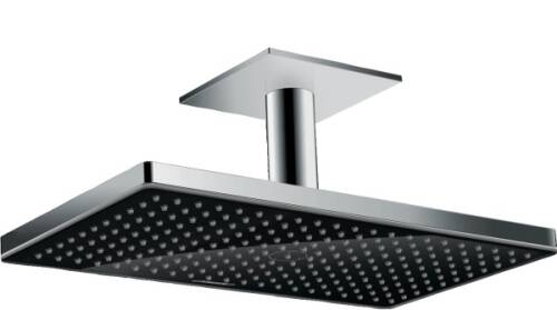 Hansgrohe Rainmaker Select 46cm 3jet Tepe Duşu Siyah/Krom 24006600 - 1