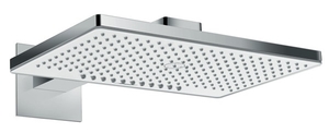 Hansgrohe Rainmaker Select Tepe Duşu 46cm 2 Akışlı Beyaz-Krom - 1