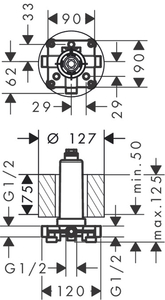 Hansgrohe Rainmaker Tepe Duşu İçseti 24010180 - 2