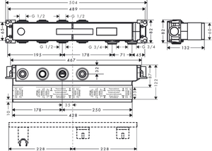 Hansgrohe Rainselect İçset 2 Çıkış 15310180 - 2