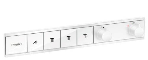 Hansgrohe RainSelect Termostatik Ankastre Banyo Bataryası 4 Çıkış Mat Beyaz 15382700 - 1