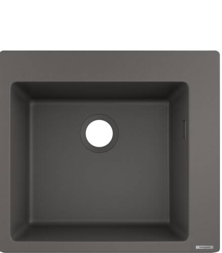 Hansgrohe S510-F450 Tezgah Üstü Granit Eviye 450 Taş Grisi 43312290 - 1