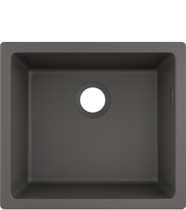 Hansgrohe S510-U450 Tezgah Altı Granit Eviye 450 Taş Grisi 43431290 - 1