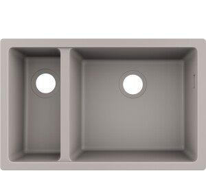 Hansgrohe S510-U635 Tezgah Altı Granit Eviye 180/450 Beton Grisi 43433380 - Hansgrohe