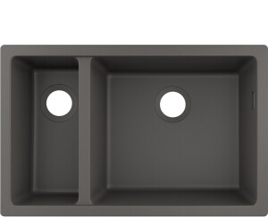 Hansgrohe S510-U635 Tezgah Altı Granit Eviye 180/450 Taş Grisi 43433290 - 1