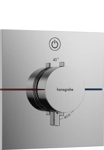 Hansgrohe ShowerSelect Comfort E Termostatik Ankastre Banyo Bataryası 1 Çıkış 15571000 - 1