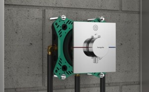 Hansgrohe ShowerSelect Comfort E Termostatik Ankastre Banyo Bataryası 1 Çıkış 15571000 - 6