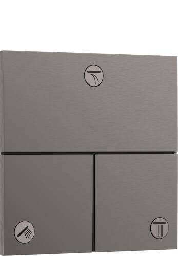 Hansgrohe ShowerSelect Comfort E Ankastre Banyo Bataryası 3 Çıkış Mat SiyahKrom 15573340 - 1