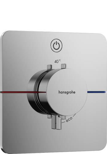 Hansgrohe ShowerSelect Comfort Q Termostatik Ankastre Banyo Bataryası 1 Çıkış 15581000 - 1