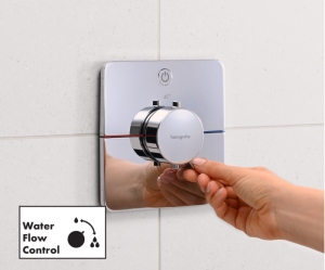 Hansgrohe ShowerSelect Comfort Q Termostatik Ankastre Banyo Bataryası 1 Çıkış 15581000 - 5