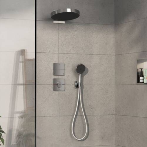 Hansgrohe ShowerSelect Comfort Q Termostatik Ankastre Bataryası 1 Çıkış ve İlave Çıkış 15589000 - 2