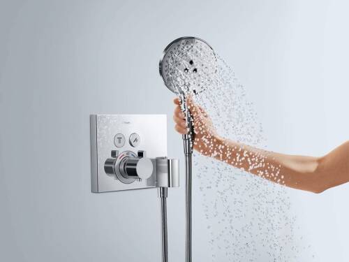 Hansgrohe ShowerSelect Termostatik Ankastre Banyo Bataryası 2 Çıkış 15765000 - 3