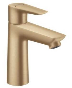 Hansgrohe Talis E Tek Kollu Lavabo Bataryası Mat Bronz, 71710140 - 1