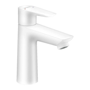 Hansgrohe Talis E Tek Kollu Lavabo Bataryası 110mm Kumandalı-Satin Beyaz 71710700 - 1