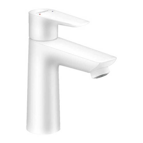 Hansgrohe Talis E Tek Kollu Lavabo Bataryası 110mm Kumandalı-Satin Beyaz 71710700 - 1