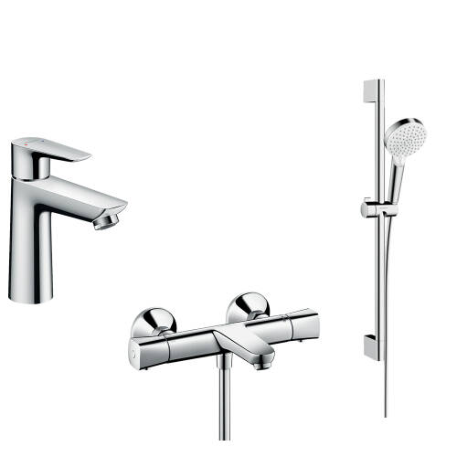 Hansgrohe Talis E Termostatik Üçlü Set - 1