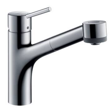 Hansgrohe Talis Eviye Bataryası Çekilebilir El Duşu 32841000 - 1