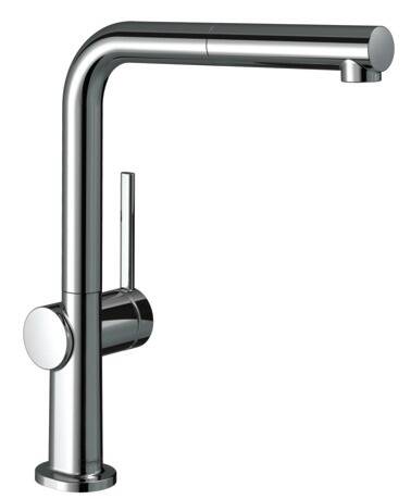 Hansgrohe Talis Eviye Bataryası Çekilebilir El Duşu sBox 72809000 - 1