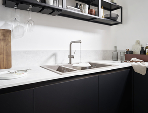 Hansgrohe Talis Eviye Bataryası Çekilebilir El Duşu sBox 72809000 - 2