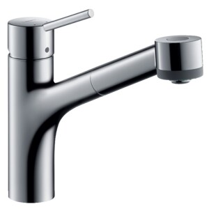 Hansgrohe Talis M52 Eviye Bataryası Çekilebilir Gaga 2 Akışlı, sBox 73860000 - 1