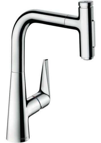 Hansgrohe Talis Select M51 Eviye Bataryası Çekilebilir Gaga 72824000 - 1