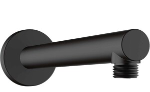 Hansgrohe Vernis Blend 24cm Duş Dirseği Mat Siyah 27809670 - 1