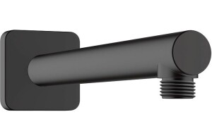 Hansgrohe Vernis Shape 24cm Duş Dirseği Mat Siyah 26405670 - Hansgrohe