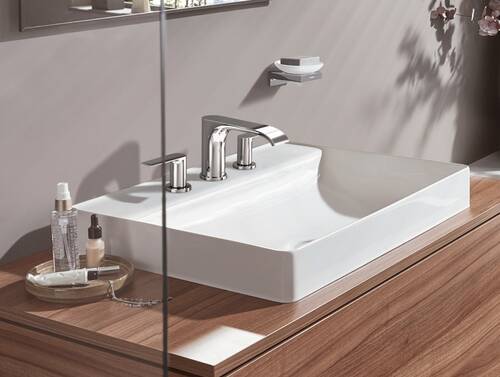 Hansgrohe Vivenis Lavabo Bataryası Şelale Akışlı Krom 75033000 - 2