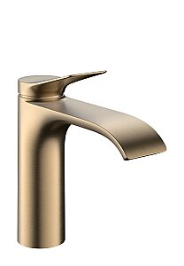 Hansgrohe Vivenis Lavabo Bataryası Şelale Akışlı Mat Bronz 75020140 - Hansgrohe