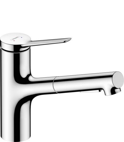 Hansgrohe Zesis M33 Eviye Bataryası Çekilebilir El Duşu EcoSmart 2jet 74810000 - 1