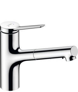 Hansgrohe Zesis M33 Eviye Bataryası Çekilebilir Gaga 2jet 74800000 - 1