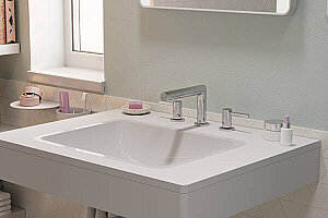 Hansgrohe Zesis S 3 Delikli Lavabo Bataryası Kumandalı 74733000 - 2