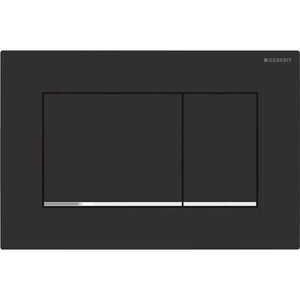 Geberit Sigma30 Kumanda Kapağı Mat Siyah/Parlak/Mat Siyah 115.883.14.1 - 1