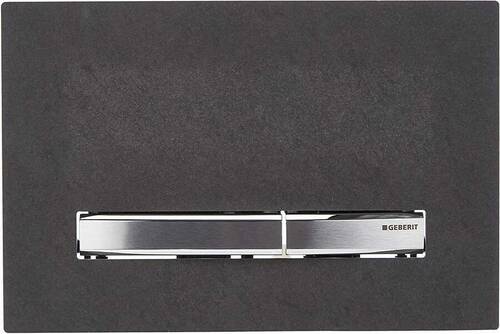 Geberit Sigma50 Kumanda Kapağı Arduvaz/Krom 115.788.JM.2 - 1