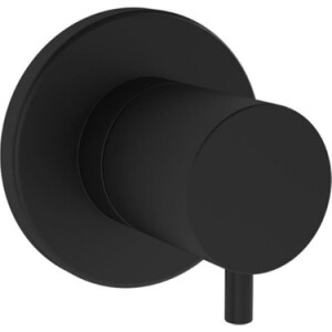 Vitra Ankastre Stop Valf Sıva Üstü Grubu Mat Siyah A4145836 